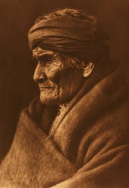 Geronimo, Porträt aus dem Jahr 1905 (Foto: Edward Curtis)